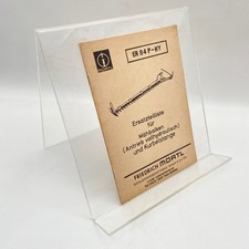 Mörtl Barre de Faucheuse Er 84 P-Hy Liste Pièces Détachées Catalogue Réparation