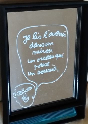 Ben vautier dessin original - vautier,