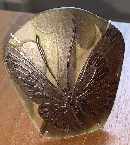 Médaillon papillon art - au,