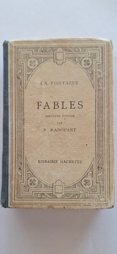 Livre fables fontaine de - livre, la