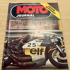 MOTO JOURNAL  262 Harley Davidson 1200 FLH KAWASAKI KH 500 Moto Journal 200 1976