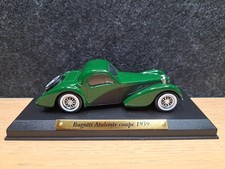 ATLAS, Véhicule Miniature, BUGATTI Atalante coupé 1939, Ech : 1/43.