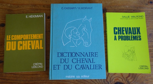 Lot trois livres - trois,