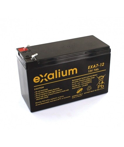 Batterie plomb 12v 7ah exalium - plomb,