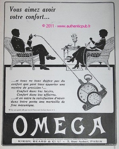 Publicite omega montre - publicite,