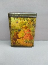 ancienne boite tôle publicitaire Zodac aliment