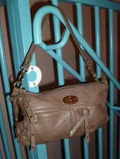 JOLI SAC NEUF A BANDOULIÈRE MARQUE "J&D" en belle imitation cuir grainé épais.