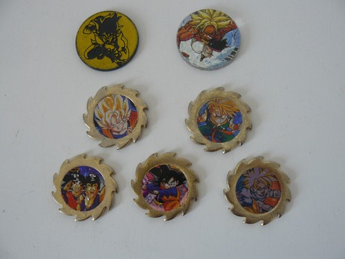 Lot pogs dragon ball - dragon,