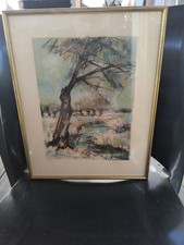 Tableau Litho , signé Pierre