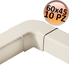 Coude plat pour goulotte