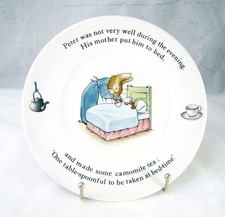 Assiette À Pain Et Beurre Crazed De Peter Rabbit De Wedgwood