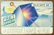FRET SNCF RÉF PHONECOTE En166 UT PHONECARD SCHEDA CARTE CARTA TRAIN RAILWAY CARD