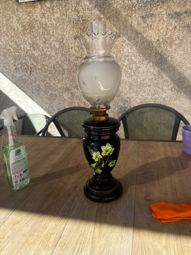 Lampe pétrole ancienne - lampe,