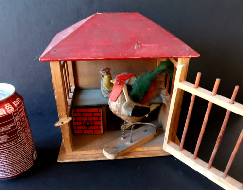 Poulailler sonore coq jouet - sonore,