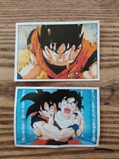 Autocollants Panini, Dragon Ball Super, sticker album 2018, 2 vignettes