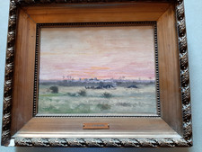 Huile sur toile orientaliste