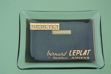 cendrier coupelle PUB - DUCRETET THOMSON radio TSF - Bernard LEPLAT à AMIENS