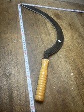 faucille old tool /  OUTIL ANCIEN Coupe Ronce Croissant Forgé  Réf N.12 C