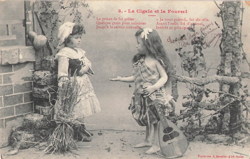 Bergeret cigale et - cigale,
