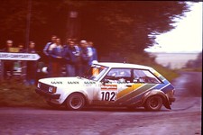 Diapositive Rallye de PICARDIE 1983 - TALBOT SUNBEAM LOTUS - Pilote : J-Y LE HOL