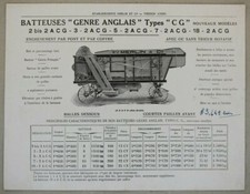 prospectus brochure BATTEUSE