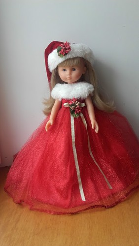 Tenue robe noel rouge