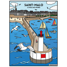 Coloriage - Saint-Malo -