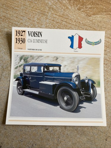 Voisin c14 lumineuse 1927 - 1927, /