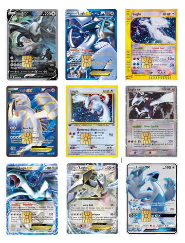 Lugia credit card - lugia,