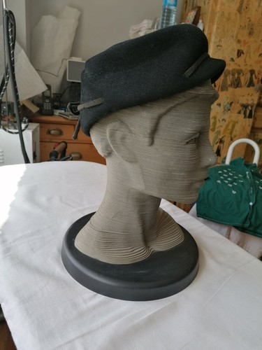 Chapeau feutre noir - chapeau, "