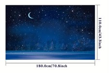 Ciel Étoilé Crèche Décor Noël