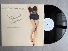 idée cadeau noel LP 33t original autographe dedicace mylene farmer anamorphosée