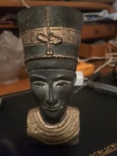 Buste bronze nefertiti - bronze, 15cm
