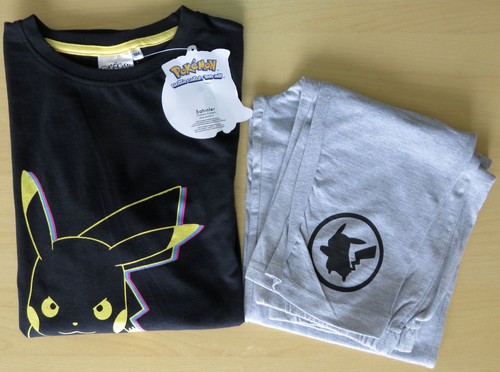Pyjama pokemon pikachu noir - pokemon,