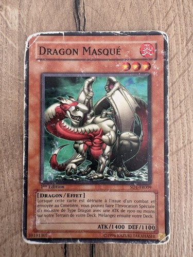 Carte dragon masqué - carte, 1ère