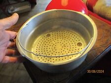 Pour Cocotte Minute Seb Egouttoir Passoire Bac de Cuisson Aluminium D/24.4CM