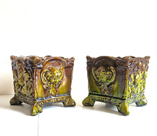 Paire de petites jardinières