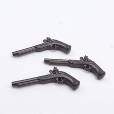 34190 Playmobil Lot de 3 pistolets de pirate nouveau modèle
