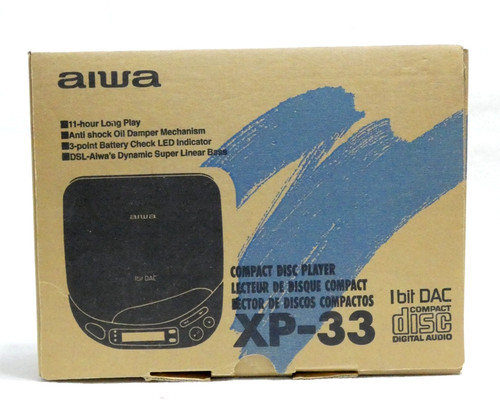 Aiwa discman compact - aiwa, xp-33