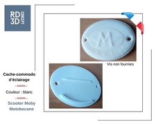 Cache-commodo d'éclairage - Scooter Moby Motobécane