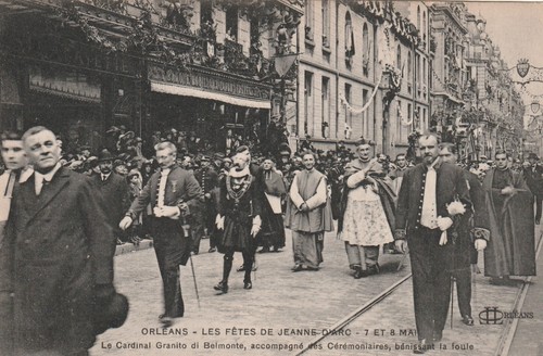 Cpa orleans fêtes jeanne - cpa,