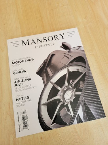 Mansory brochure revue - mansory,