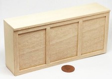 Bar En Bois Naturel Droit Pour Maison De Poupées 1:12 Échelle Pub Tumdee