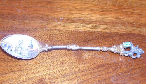 Bavarian gold plated spoon - plated,