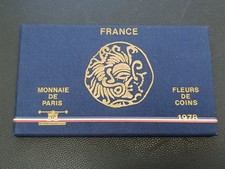 Coffret Fleurs De Coins 1978 Sans Aile. Monnaie De Paris. Avec 50F Hercule