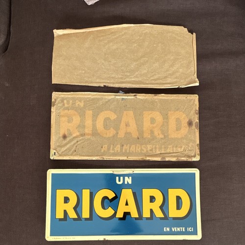 Ricard plaque publicitaire - publicitaire, «
