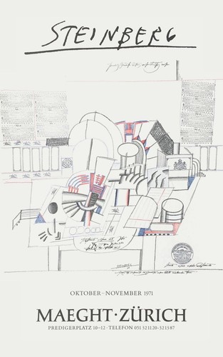 Saul steinberg poster - saul,