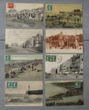 lot 8 CPA Le Tréport Seine Maritime