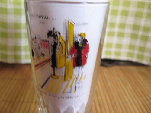 Verre publi8citaire pastis - verre,