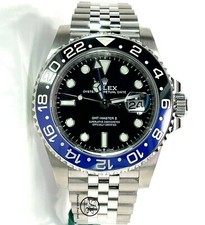 Rolex Gmt-master II 126710BLNR Batman 40mm Ss Noir/Bleu Céramique Chaton